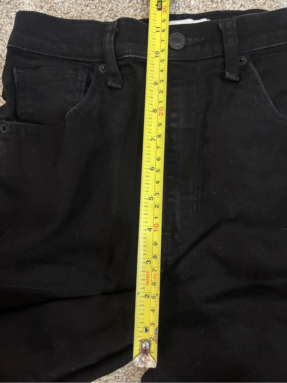 Abercrombie & Fitch Black Curve Love The Ultra High Rise Flare Jean Size 26/2 - Picture 5 of 10